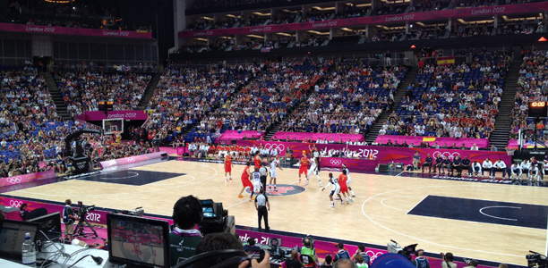 Olympic Basketball Final 2012 Empty Seats