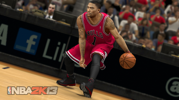 Derrick Rose NBA 2K13 Wii U