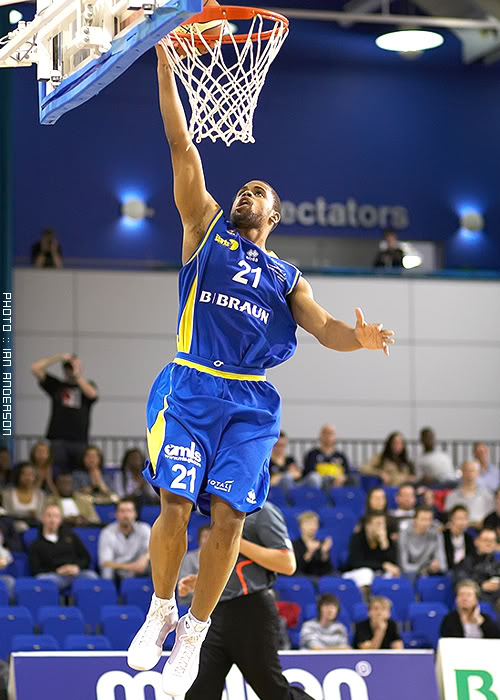 Mike Cook of the Sheffield Sharks