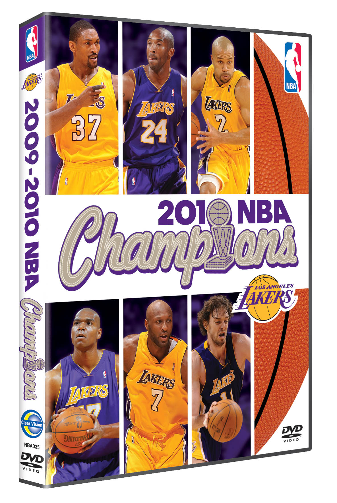 2010 NBA Champions Los Angeles Lakers DVD