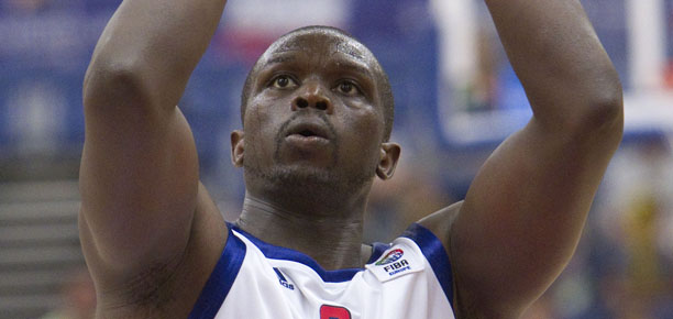 Luol Deng playing for GB