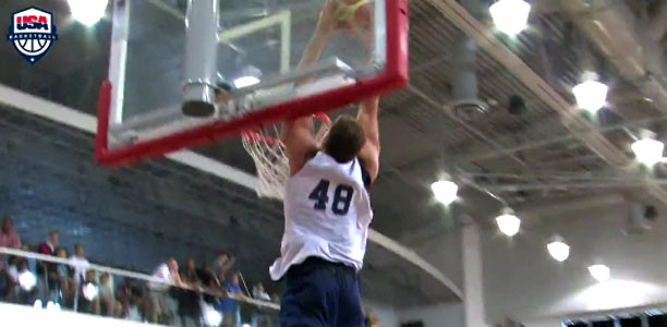 Blake Griffin USA Basketball Practice