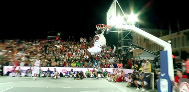 Tayo Ogedengbe 3x3 Dunk Contest