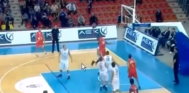 Matthew Bryan-Amaning Dunks in Serbia