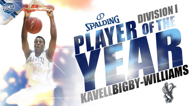 Kavell BigbyWilliams Named NJCAA Division I Player of the Year
