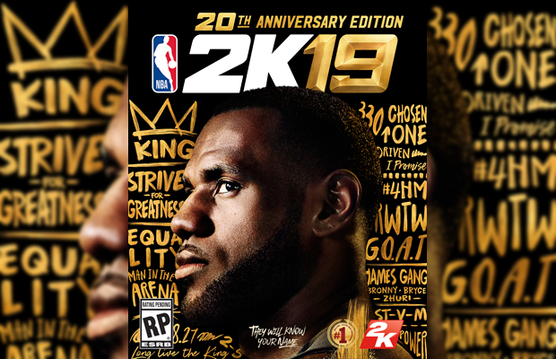 LeBron James NBA 2K19