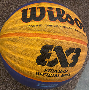 Wilson FIBA3x3 Ball Used