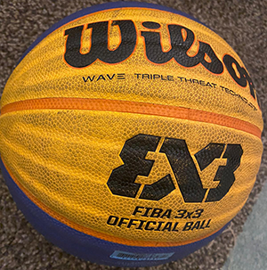 Balón baloncesto wilson fiba 3x3 replica