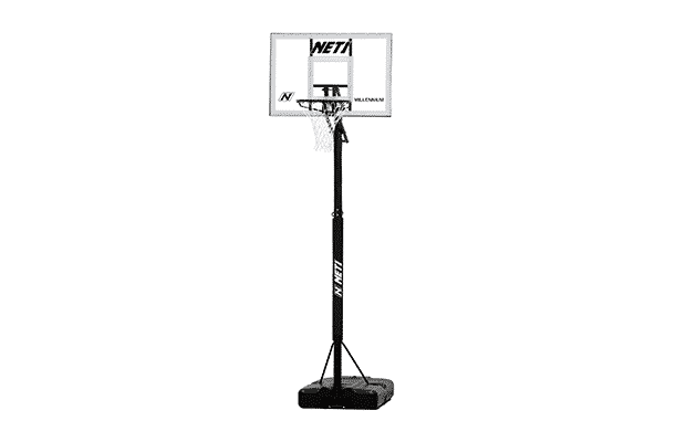 Leezo Indoor Outdoor Heavy Duty Basketball Net Replacement Wear-resistant Nylon Basketball Net Durable Rugged Fits Standard Rims Adjustable Portable Basketball Stand Net 