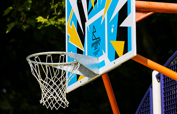 Art design basketball hoop