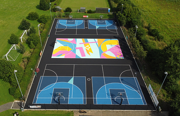 Writtle College 3x3 Basketball Courts