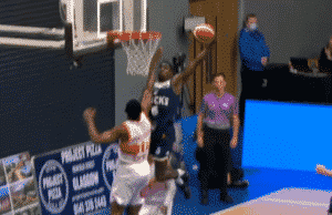 Jordan Harris dunk