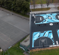 Clapham Common Basketball Court Renovation