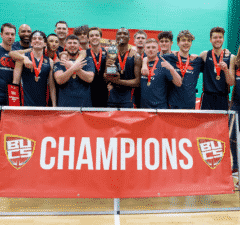 Newcastle University BUCS Mens Basketball Champions 2022
