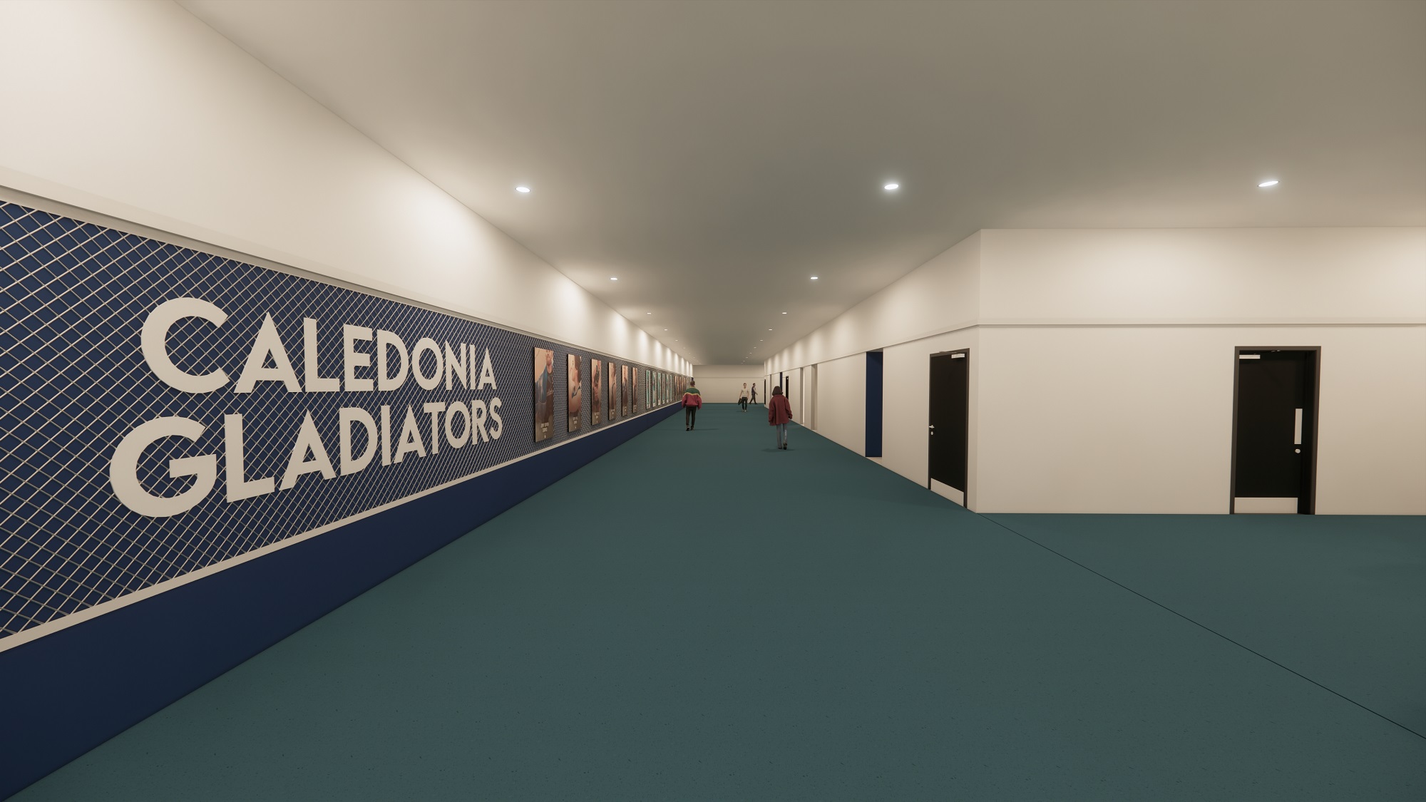Caledonia Gladiators Concourse