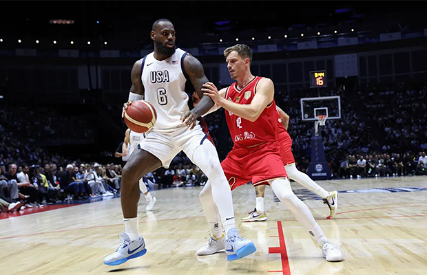 LeBron James USA vs Germany