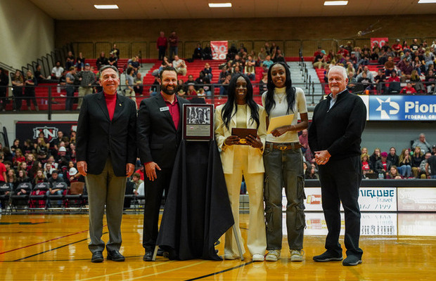 Donna Knight was inducted to Northwest Nazarene University Hall of Fame for her four-year career as a student-athlete in the 2024 class.