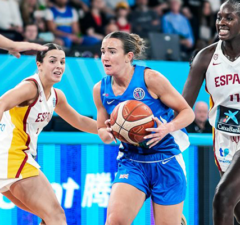 Sam Ashby GB vs Spain EuroBasket