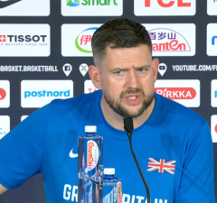 Marc Steutel EuroBasket Press Conference GB