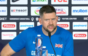 Marc Steutel EuroBasket Press Conference GB