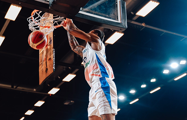 Tobi Lawal GB vs Belgium
