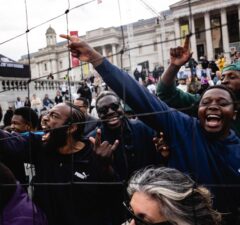 Jr. NBA 3v3 basketball at Trafalgar Square