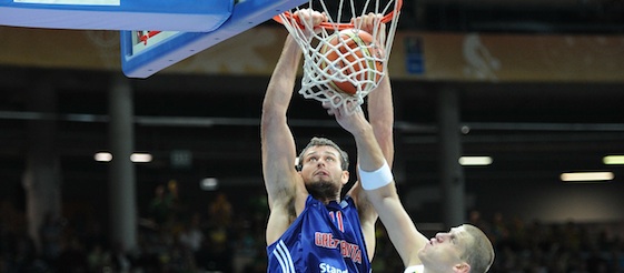 Great Britain v Lithuania: Joel freeland 568